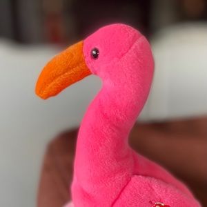Pinky the Flamingo Beanie Baby